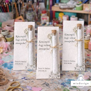 Eküvői vendégköszönő ajándék - esküvő - emlék & ajándék - köszönőajándék - Meska.hu