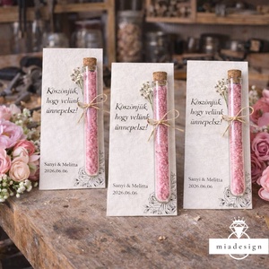 Eküvői vendégköszönő ajándék - esküvő - emlék & ajándék - köszönőajándék - Meska.hu