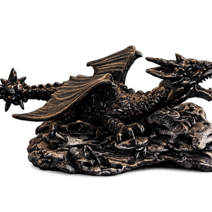 Sárkányos szobor (Tairn-Negyedik szárny), Otthon & Életmód, Dekoráció, Asztal és polc dekoráció, Könyvszobor, Festett tárgyak, Szobrászat, MESKA