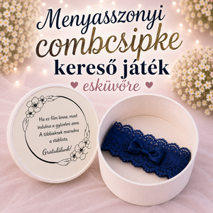 Menyasszonyi combcsipke-vadászat � Az esküvő legviccesebb játéka! - Meska.hu