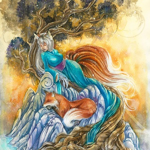 Kitsune -Akció- - Meska.hu