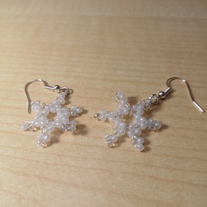 Kis hópihe fülbevaló  - ékszer - fülbevaló - lógó fülbevaló - Meska.hu