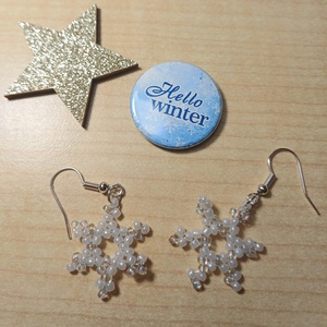 Kis hópihe fülbevaló , Ékszer, Fülbevaló, Lógó fülbevaló, , MESKA