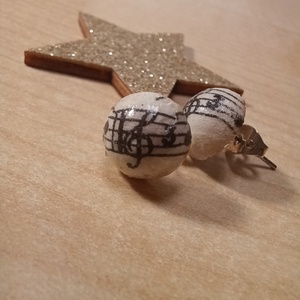 Kottás pötty fülbevaló  - ékszer - fülbevaló - pötty fülbevaló - Meska.hu