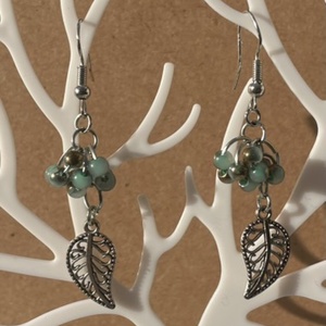 Szeder fülbevaló, Ékszer, Fülbevaló, Lógó fülbevaló, Ékszerkészítés, MESKA