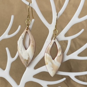 Márványos csepp, Ékszer, Fülbevaló, Lógó fülbevaló, Ékszerkészítés, MESKA