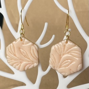 Indás hexagon, Ékszer, Fülbevaló, Lógó fülbevaló, Ékszerkészítés, MESKA