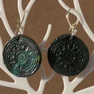 Zöldes körpecsét - Meska.hu