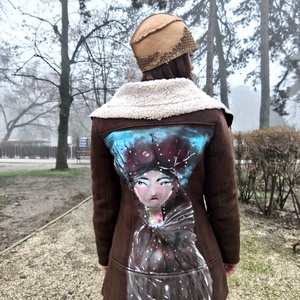 Bagita, Ruha & Divat, Női ruha, Kabát, Festészet, MESKA