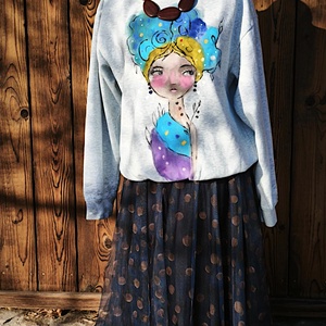 Katica - ruha & divat - női ruha - blúz - Meska.hu