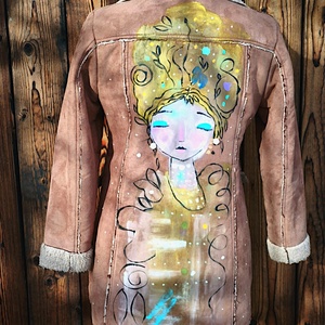 Anna, irha kabát - ruha & divat - női ruha - kabát - Meska.hu