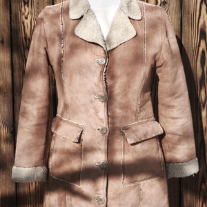 Anna, irha kabát - ruha & divat - női ruha - kabát - Meska.hu