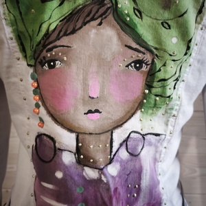 Böske, farmer kabát - ruha & divat - női ruha - kabát - Meska.hu