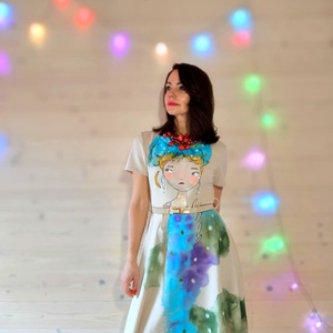 Sarolta, Ruha & Divat, Női ruha, Ruha, Festészet, MESKA