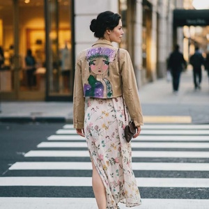 Zselyke, Ruha & Divat, Női ruha, Kabát, Festészet, MESKA