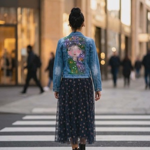 Viola, Ruha & Divat, Férfi ruha, Kabát, Festészet, MESKA