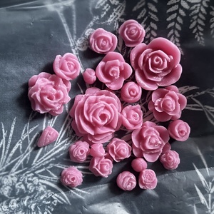 Bazsarózsa illatgyertya - otthon & életmód - gyertya, illat, aroma - illatviasz - Meska.hu