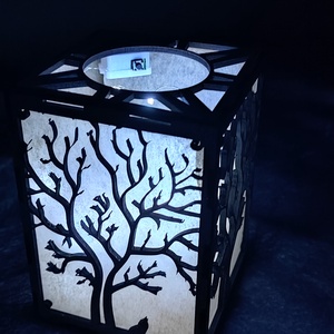 Holdfényes erdő lámpás - otthon & életmód - lámpa - asztali lámpa - Meska.hu