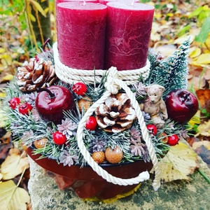Békebeli advent- karácsonyi dekoráció - Meska.hu