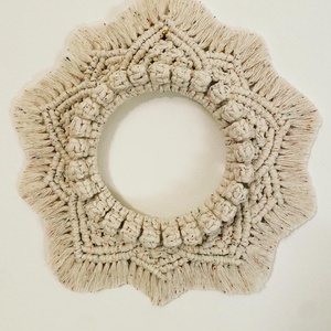 Makramé mandala - Meska.hu