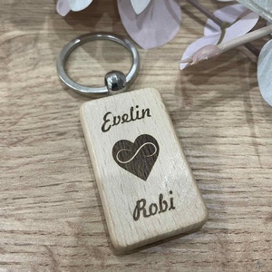 2db Örökké együtt kulcstartó pároknak - táska & tok - kulcstartó & táskadísz - kulcstartó - Meska.hu