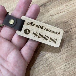 Egyedi szöveggel és dallal kérhető Spotify kulcstartó - táska & tok - kulcstartó & táskadísz - kulcstartó - Meska.hu