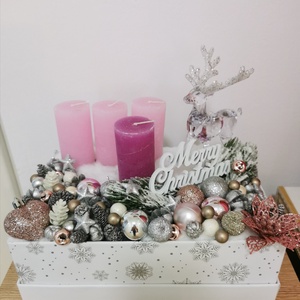 ELŐRENDELHETŐ ADVENTI BOXOK  (Karácsony)  - karácsony - adventi díszek - adventi asztaldísz - Meska.hu