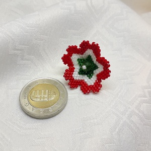Kokárda kitűző - ékszer - kitűző és bross - Meska.hu