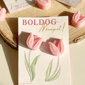 Nőnapi tulipán illatviasz - otthon & életmód - gyertya, illat, aroma - illatviasz - Meska.hu