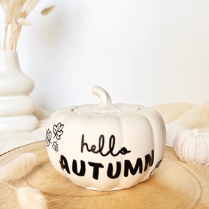 Hello Autumn mécsestartó - Meska.hu