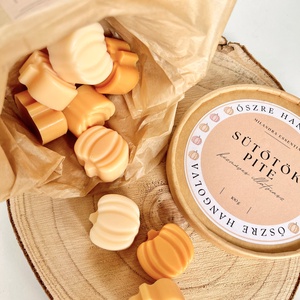 Sütőtök pite illatviasz - otthon & életmód - gyertya, illat, aroma - illatviasz - Meska.hu