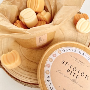 Sütőtök pite illatviasz - otthon & életmód - gyertya, illat, aroma - illatviasz - Meska.hu