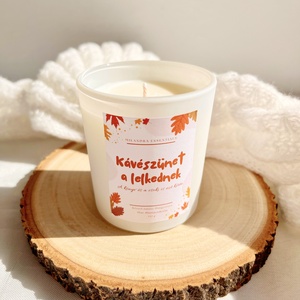 Kávészünet a lelkednek - Illatgyertya, Otthon & Életmód, Gyertya, illat, aroma, Gyertya, , MESKA