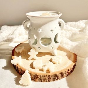 Karácsonyi illatviasz ajándékcsomag  választható párologtatóval - otthon & életmód - gyertya, illat, aroma - illatviasz - Meska.hu