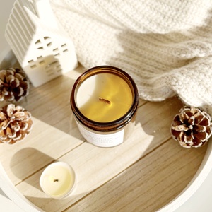 Feliratos üveges gyertya - otthon & életmód - gyertya, illat, aroma - gyertya - Meska.hu