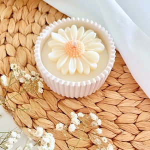 Margaréta illatgyertya, Otthon & Életmód, Gyertya, illat, aroma, Gyertya, , MESKA