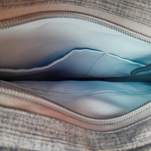 Farmertáska neszeszerrel - táska & tok - kézitáska & válltáska - kézitáska - Meska.hu