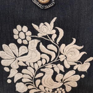 Farmertáska madaras - táska & tok - kézitáska & válltáska - alkalmi táska - Meska.hu