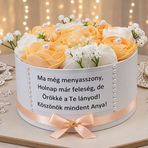 Szülőköszöntő ajándék esküvőre édesanyáknak,nagymamáknak - Meska.hu