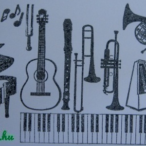 Zeneiskolásoknak, zenekedvelőknek - rendezvény-ajándék - zongora - emlékmegőrzés album - mindennapi feladatok - otthon & életmód - papír, írószer - album & fotóalbum - Meska.hu