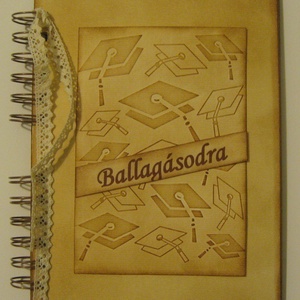 Emlékmegőrzés - album ballagásra, diplomaátadásra - pénzajándék-zseb - könyvjelzővel - ballagóknak, ballagtatóknak - otthon & életmód - papír, írószer - album & fotóalbum - Meska.hu