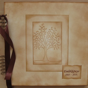 Ajándékozz emléket! -Emlékmegőrző album - Emlékkönyv  - családi ünnepekre, céges évfordulós eseményekre - életút -egyedi, Otthon & Életmód, Papír írószer, Album & Fotóalbum, Papírművészet, MESKA