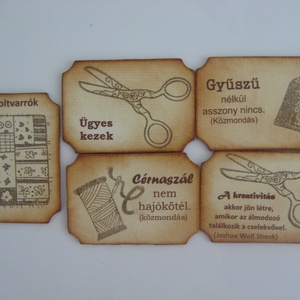 Emlékmegőrző album varrótársaknak - hobbyvarróknak - csoportajándék - egyedi ajándékötlet ballagásra - mindennapokra  - otthon & életmód - papír, írószer - album & fotóalbum - Meska.hu