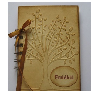 Emlékalbum - sokféle domborminta közül választható borítólappal -  - Meska.hu