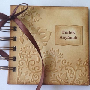 Szülőköszöntő album - esküvő - ajándékötlet - emlék a jövőnek - fényképek, idézetek, emlékek - köszönetalbum - hálaalbum, Esküvő, Emlék & Ajándék, Szülőköszöntő ajándék, Papírművészet, MESKA