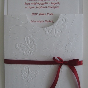 Egyedi formájú/tasakos pénz/ajándékutalvány/üzenetátadó boríték -  üzenetkártya - egyedi termék - virág helyett - esküvő - emlék & ajándék - nászajándék - esküvői pénzátadó boríték, kártya - Meska.hu