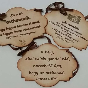 Falikép - családi ünnepekre találkozókra, a mindennapokra - otthon - lakásavató - egyedi termék - örök emlék - házavató - otthon & életmód - dekoráció - fali és függő dekoráció - falra akasztható dekor - Meska.hu