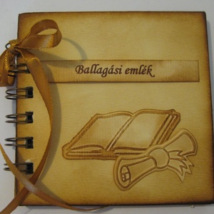 Ajándékozz emléket! - album  (napló)-  ballagás - bagolykedvelőknek, rendezvény vagy csoportajándék - otthon & életmód - papír, írószer - album & fotóalbum - Meska.hu