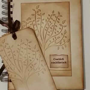 Családi emlékkönyv - emlékmegőrző album - az én családom - emlék a jövőnek - jelen pillanatai- családi ünnepek,események - otthon & életmód - papír, írószer - album & fotóalbum - Meska.hu