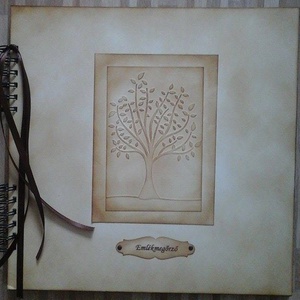 Virág helyett anyának - Emlékmegőrző - Végtelen történet - album  - gyermekkortól felnőttkorig -  emlékek és élmények - otthon & életmód - papír, írószer - album & fotóalbum - Meska.hu